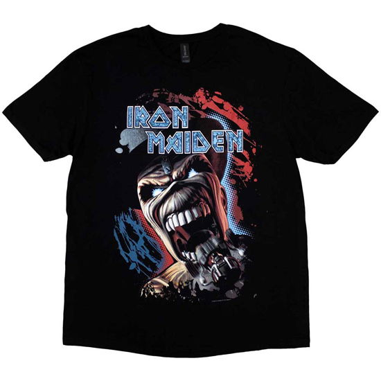 Iron Maiden · Iron Maiden Unisex T-Shirt: Wildest Dream Vortex (T-shirt) [size L] [Black - Unisex edition]