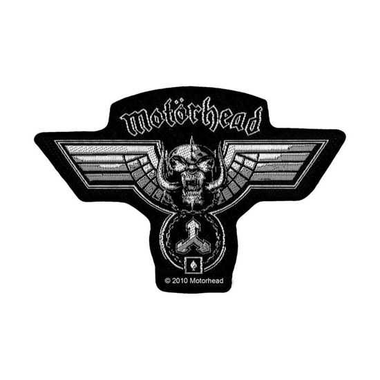 Motorhead Standard Woven Patch: Hammered Cut Out - Motörhead - Merchandise - PHD - 5055339714031 - 19. august 2019