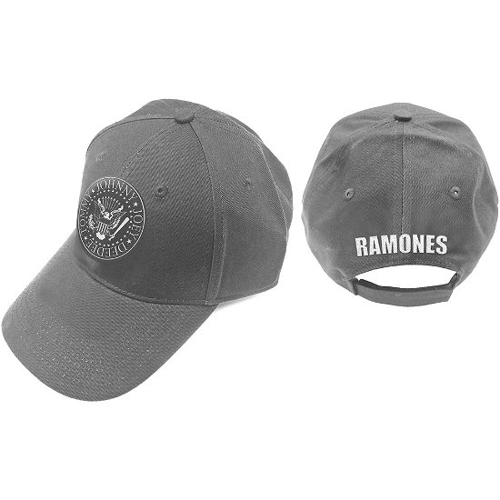 Cover for Ramones · Ramones Unisex Baseball Cap: Presidential Seal (Bekleidung) [Grey - Unisex edition]