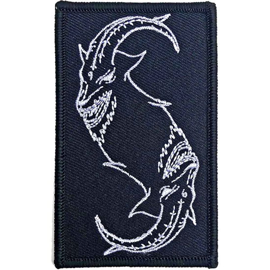 Slipknot Standard Woven Patch: Goat Outline - Slipknot - Merchandise -  - 5056368634031 - 