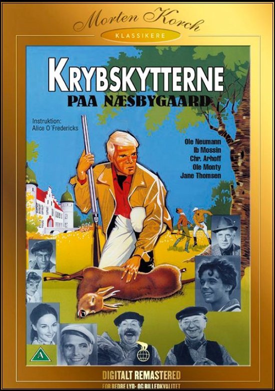 Cover for Morten Korch Klassiker · Krybskytterne På Næsbygaard (DVD) (2014)