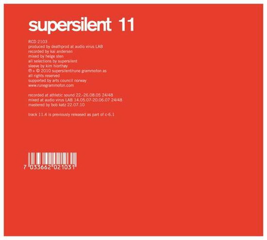 Cover for Supersilent · Supersilent - 11 (CD) (2010)