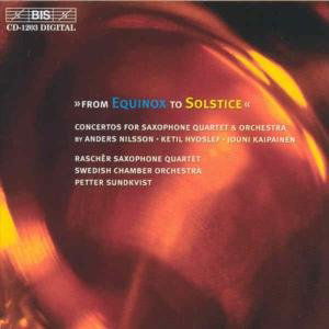 Cover for Nilsson / Hvoslef / Kaipainen / Sundkvist · From Equinox to Solistice (CD) (2003)