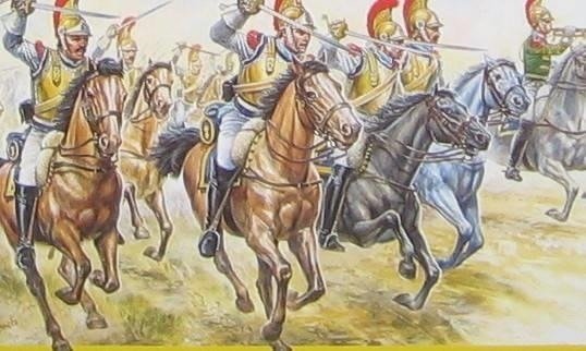 Cover for Italeri · Italeri - French Heavy Cavalry (nap. Wars) 1:72 (Spielzeug)