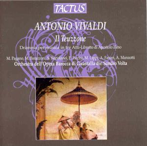 Cover for Vivaldi / Barazzoni · Il Teuzzone (CD) (1996)