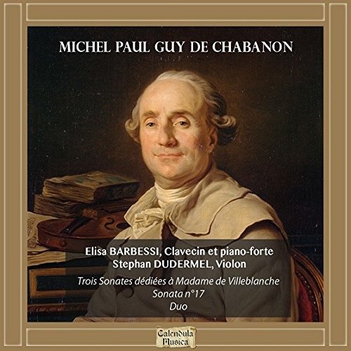 Cover for Barbessi / Dudermel · De Chabanon: Sonate (CD) (2022)