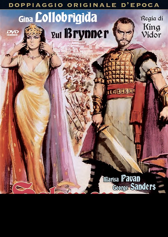 Cover for Yul Brynner · Salomone E La Regina Di Saba (DVD)