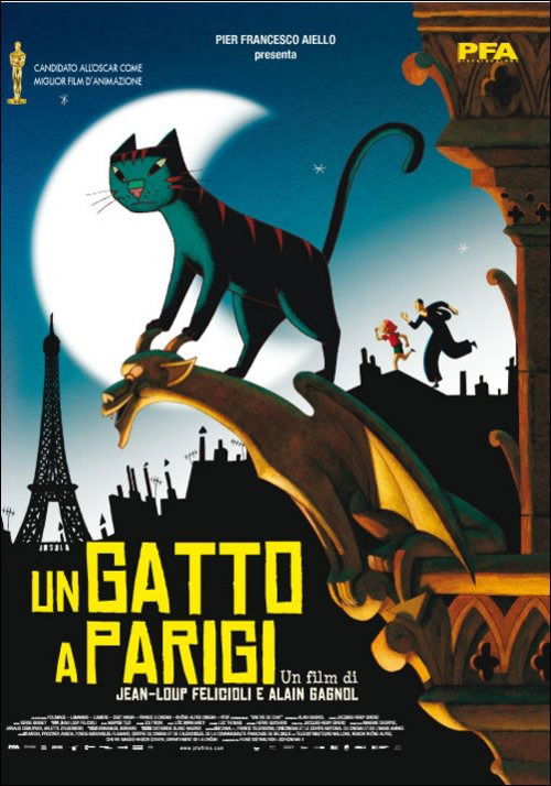 Cover for Gatto a Parigi (Un) (DVD) (2015)