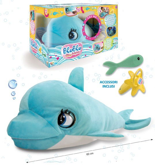 Cover for Imc Toys · 7031im - Blublu Der Baby-delfin - Interaktiv - 45 Cm (Toys)