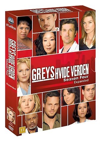 Cover for Greys Hvide Verden · Season  4 (DVD) (2016)