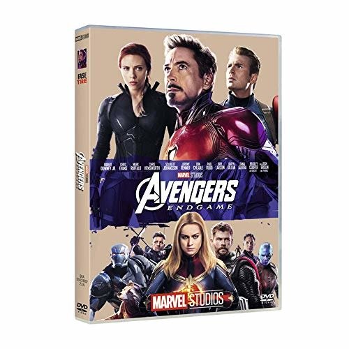 Cover for Avengers - Endgame (DVD) (2021)