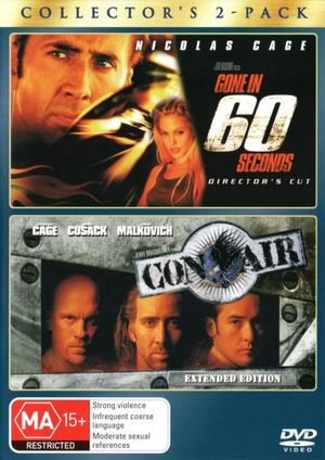 Cover for Gone In 60 Seconds / Con Air (DVD) [Extenden edition] (2008)