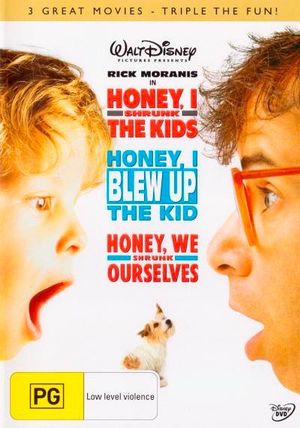 Cover for Honey, I Shrunk The Kids Trilogy (region 4) (DVD) (2009)