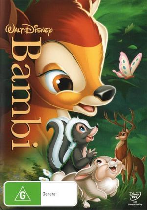 Cover for Bambi (region 4) (DVD) (2013)