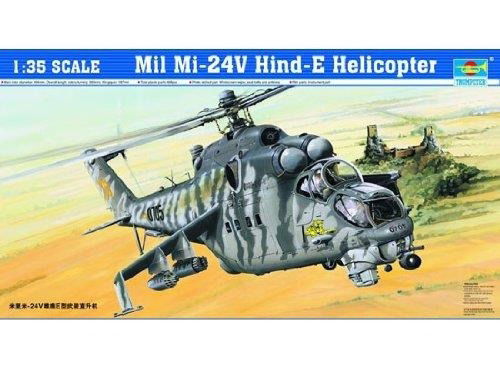 1/35 Mil Mi-24v Hind-e Helicopter - Trumpeter - Gadżety - Trumpeter - 9580208051031 - 