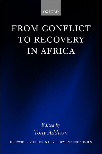 Cover for Addison · From Conflict to Recovery in Africa - WIDER Studies in Development Economics (Hardcover Book) (2003)