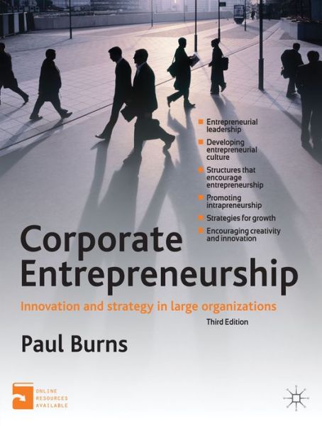 Cover for Paul Burns · Corporate Entrepreneurship: Innovation and Strategy in Large Organizations (Paperback Book) [3 Revised edition] (2012)