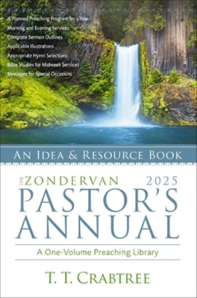 Cover for T. T. Crabtree · The Zondervan 2025 Pastor's Annual: An Idea and Resource Book (Paperback Book) (2024)