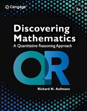 Cover for Aufmann, Richard (Palomar College) · Discovering Mathematics: A Quantitative Reasoning Approach (Paperback Book) (2024)