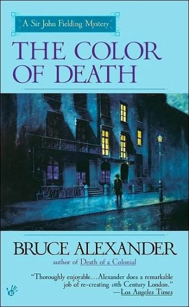 Cover for Bruce Alexander · The Color of Death (Sir John Fielding Mysteries) (Paperback Book) (2001)