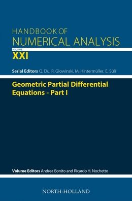 Cover for Andrea Bonito · Geometric Partial Differential Equations - Part I - Handbook of Numerical Analysis (Hardcover Book) (2020)
