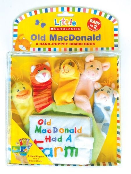 Cover for Michelle Berg · Little Scholastic: Old MacDonald Hand-Puppet Board Book (Paperback Book) (2007)