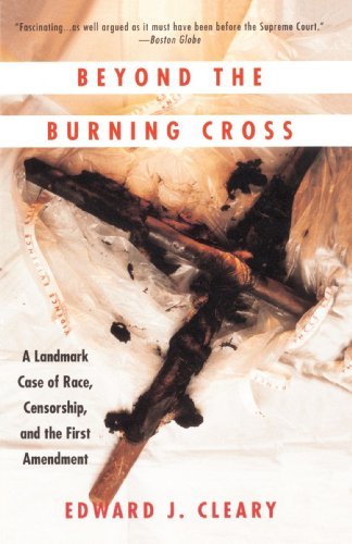 Cover for Edward J. Cleary · Beyond the Burning Cross: a Landmark Case of Race, Censorship, and the First Amendment (Paperback Book) (1995)