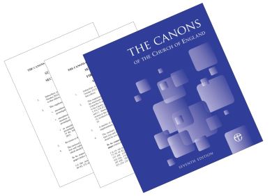 Cover for Church House Publishing · Canons of the Church of England 7th Edition (Spiral Book) (2016)