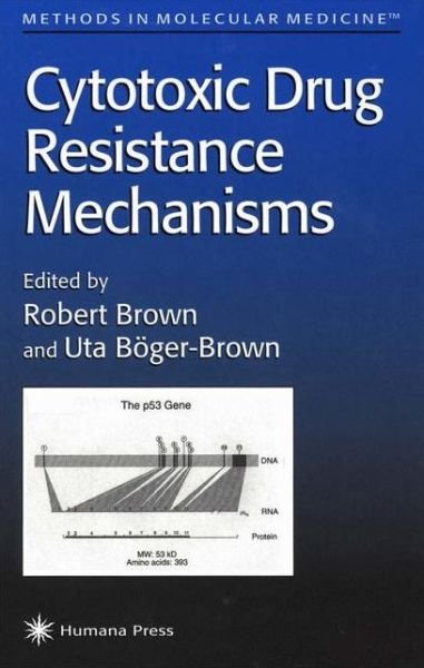 Cover for Robert Brown · Cytotoxic Drug Resistance Mechanisms - Methods in Molecular Medicine (Hardcover Book) [1999 edition] (1999)