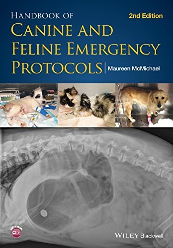 Cover for M McMichael · Handbook of Canine and Feline Emergency Protocols (Spiralbok) (2014)