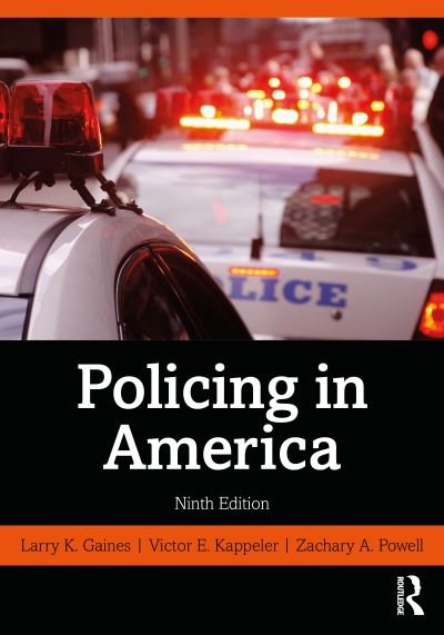 Cover for Larry K. Gaines · Policing in America (Paperback Book) (2021)