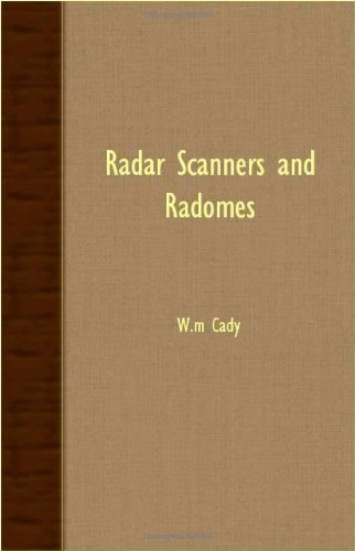 Cover for W. M. Cady · Radar Scanners and Radomes (Paperback Book) (2007)