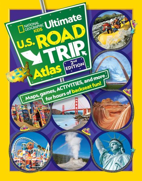 Cover for National Geographic Kids · NGK Ultimate U.S. Road Trip Atlas (2020 update) (Paperback Book) (2020)