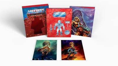 Cover for Mattel · The Art of Masters of the Universe: Origins and Masterverse (Innbunden bok) [Deluxe edition] (2023)