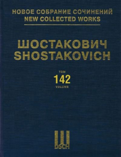 Cover for Dmitri Shostakovich · Sofya Perovskaya Op. 132, King Lear Op. 137 (Inbunden Bok) (2019)