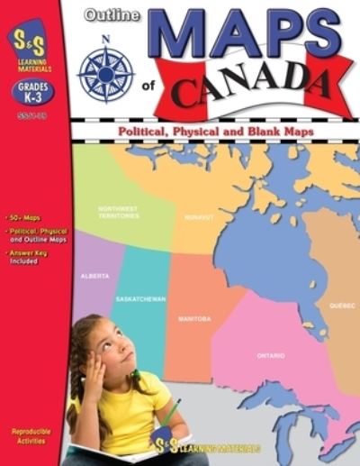 Cover for Lynda Golletz · Outline Maps of Canada Grades K-3 (Book) (2011)