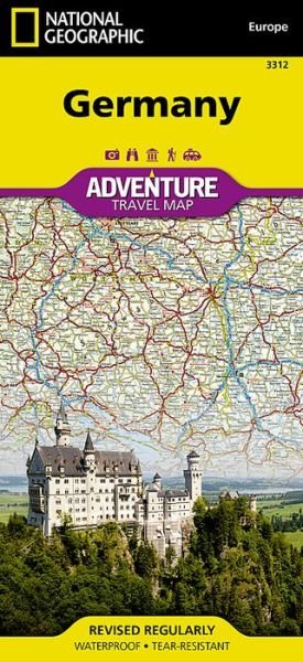 Cover for National Geographic Maps · Germany: Travel Maps International Adventure Map (Kort) (2022)