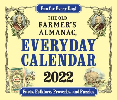 Cover for Old Farmer's Almanac · The 2022 Old Farmer's Almanac Everyday Calendar (Paperback Book) (2021)