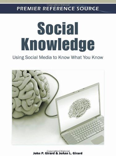 Cover for John P. Girard · Social Knowledge: Using Social Media to Know What You Know (Premier Reference Source) (Hardcover Book) (2010)