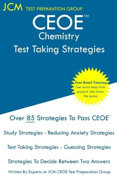 Cover for Jcm-Ceoe Test Preparation Group · CEOE Chemistry - Test Taking Strategies (Taschenbuch) (2019)