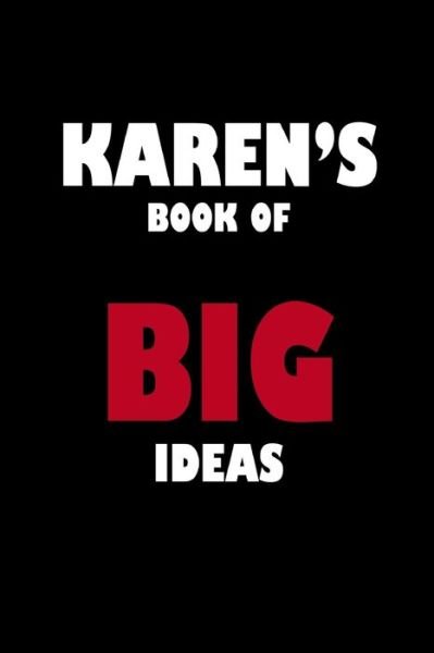 Cover for Global Notebooks · Karen's Book of Big Ideas (Paperback Book) (2019)