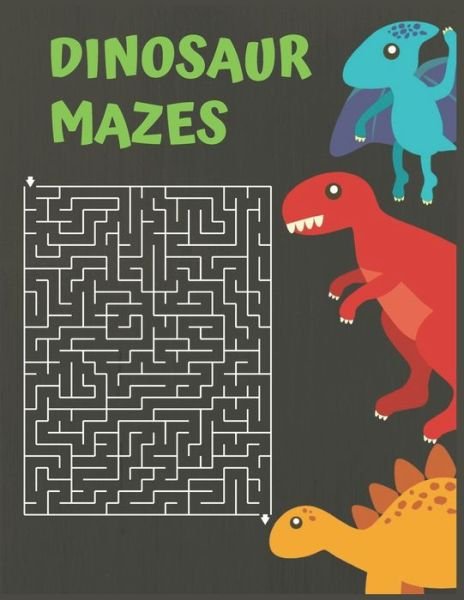 Cover for Laal Piran · Dinosaur Mazes (Paperback Bog) (2019)