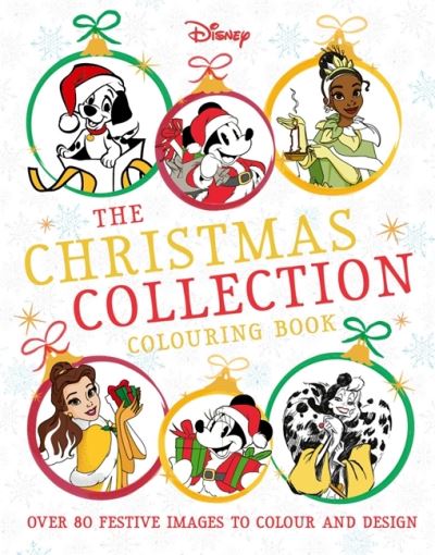 Cover for Disney Christmas Colouring (Book) (2022)