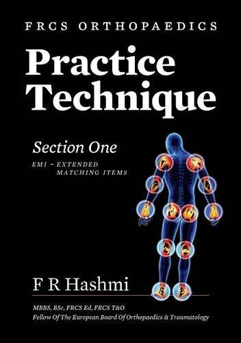 Cover for F R Hashmi · Frcs Orthopaedics - Practice Technique - Section One EMI (Paperback Book) (2014)