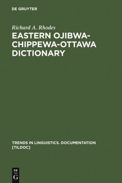 Cover for Rhodes · Eastern Ojibwa-Chippewa-Ottawa D (Buch) (1985)