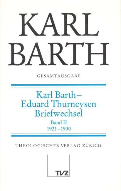 Gesamtausg.04 Briefwechsel.2 - K. Barth - Otros -  - 9783290165031 - 31 de diciembre de 1987