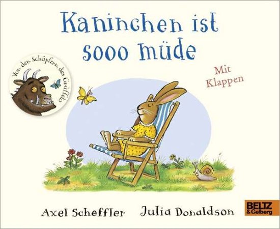 Cover for Scheffler · Kaninchen ist sooo müde (Buch)