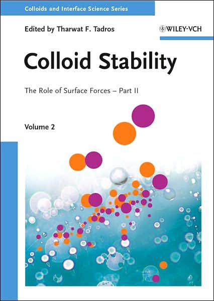 Cover for TF Tadros · Colloid Stability: The Role of Surface Forces - Part II - Colloids and Interface Science (Gebundenes Buch) (2007)