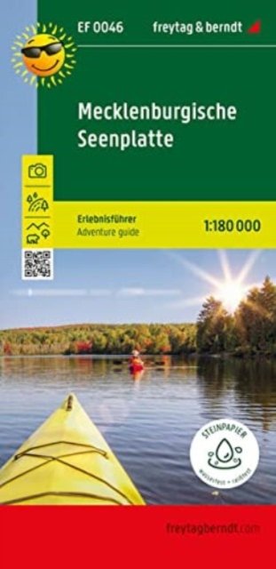 Cover for Mecklenburg Lake District, adventure guide 1:180,000, freytag &amp; berndt, EF 0046 (Landkarten) (2024)