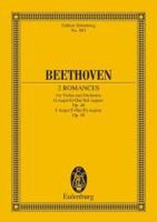 Cover for Ludwig Va Beethoven · 2 Romances G Major &amp; F Major Op 40 Op 50 (Paperback Book) (1995)
